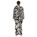 ABEILLE CREATIONS- Mandla Design – Men’s Long Sleeve Pajama 2-Piece Set