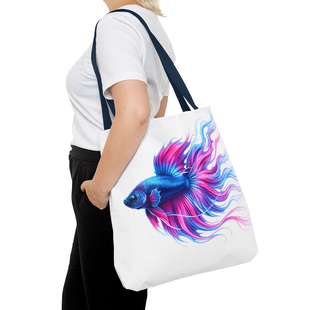 Electric Paint Betta Tote Bag