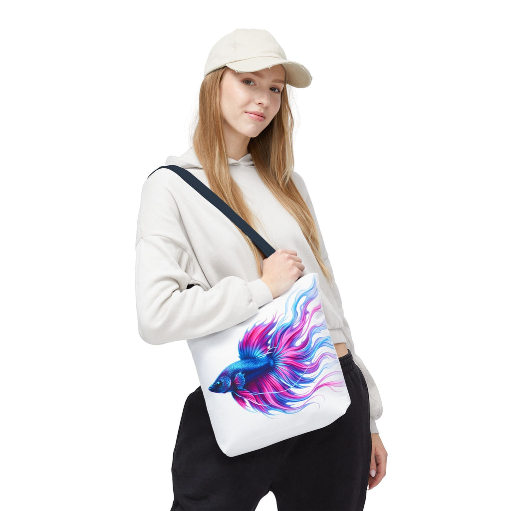 Electric Paint Betta Tote Bag