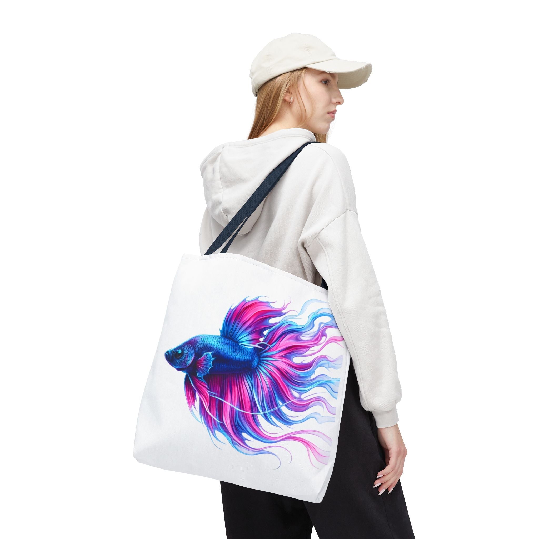 Electric Paint Betta Tote Bag