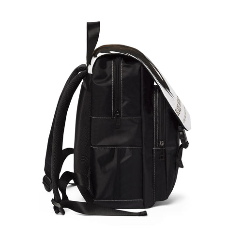 Aztec Tiger Shoulder Backpack - White