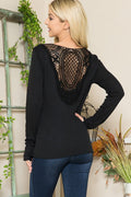 Back Patch Thumbhole Top