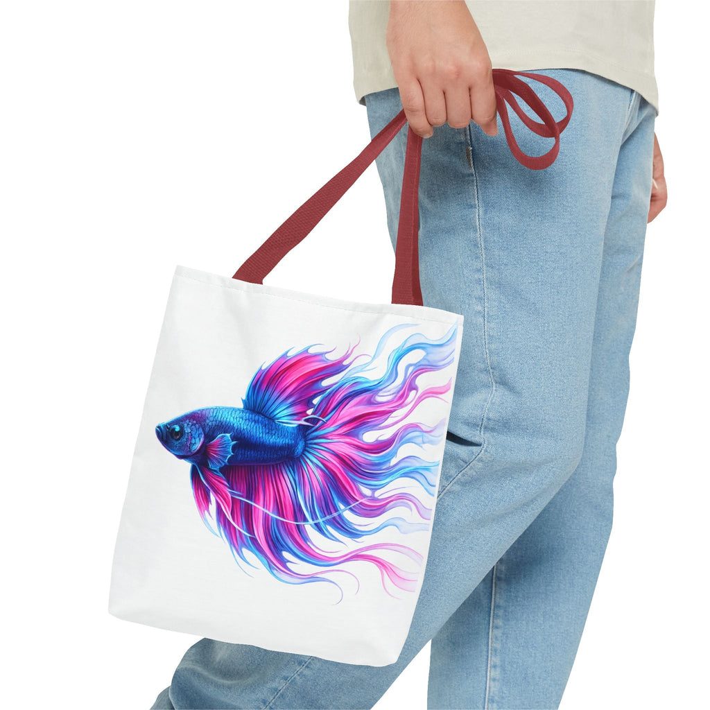 Electric Paint Betta Tote Bag