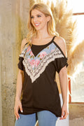 Cold Shoulder Knit Top-2 Colors