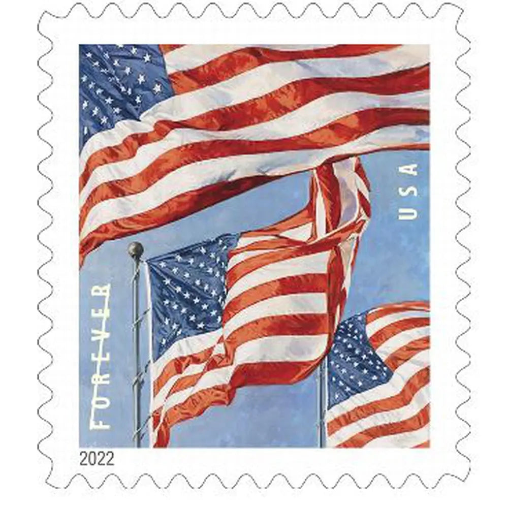2022 USA First Class Forever USPS Postage Stamps Roll of 100