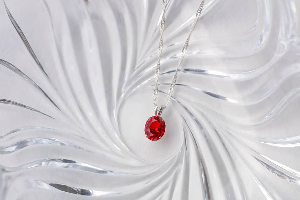 Eternity Pendant<br>Oval • 8x10mm