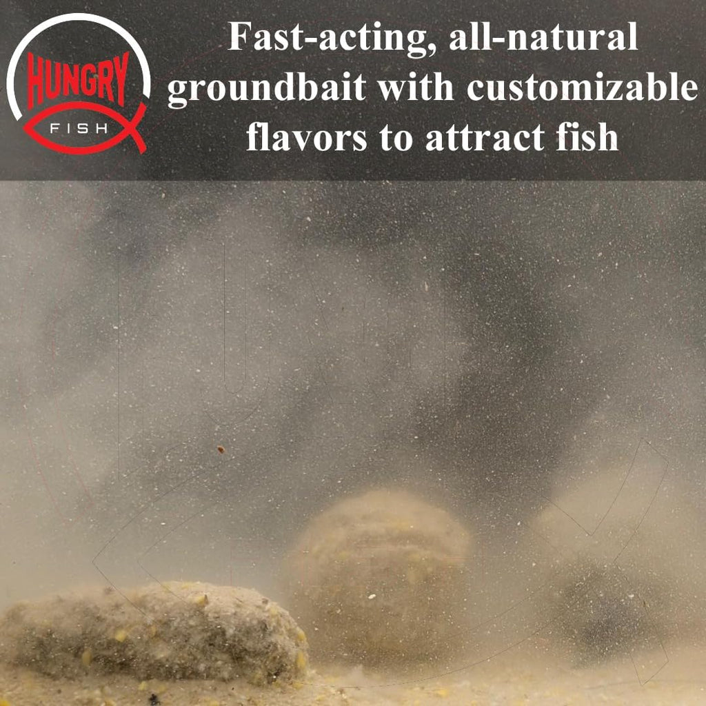 HungryFish GroundBait Mix - ( Fly Larva) 15.9oz