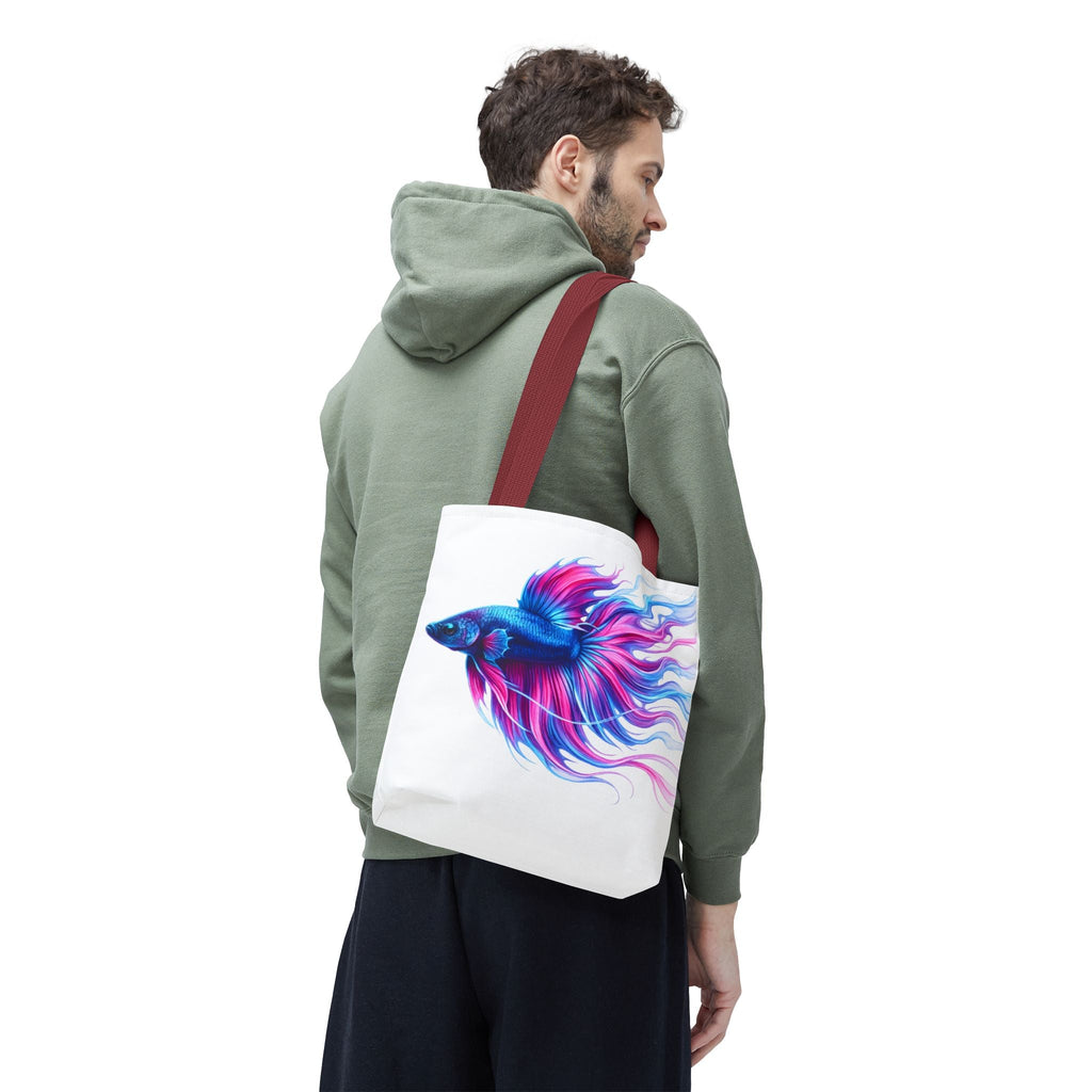 Electric Paint Betta Tote Bag