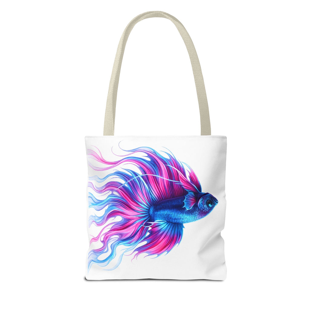Electric Paint Betta Tote Bag