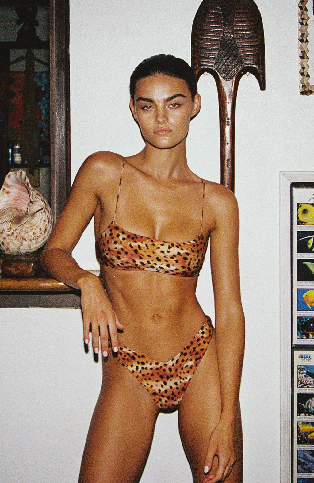 Le Sporty Bottom - Golden Leopard