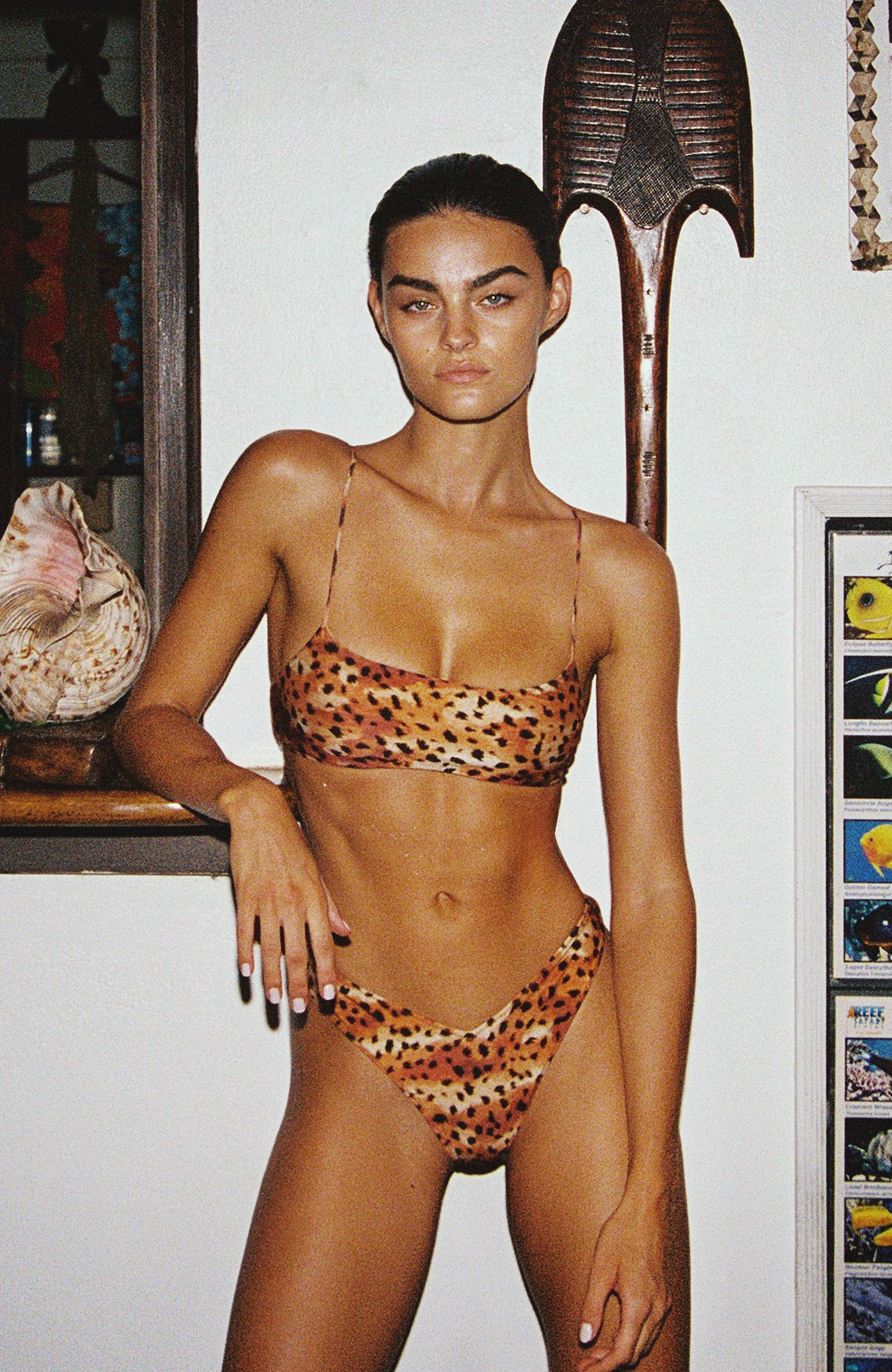 Le Sporty Bottom - Golden Leopard