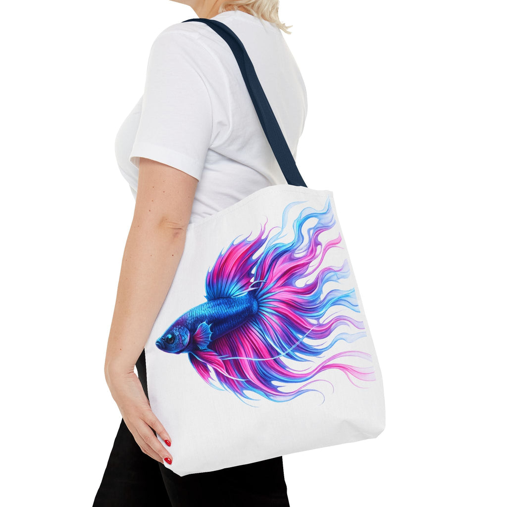Electric Paint Betta Tote Bag