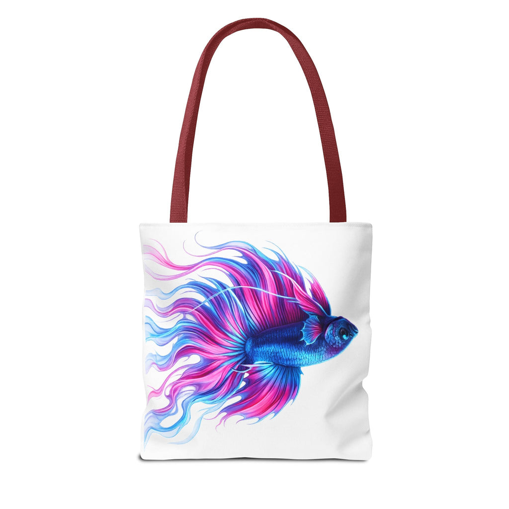 Electric Paint Betta Tote Bag