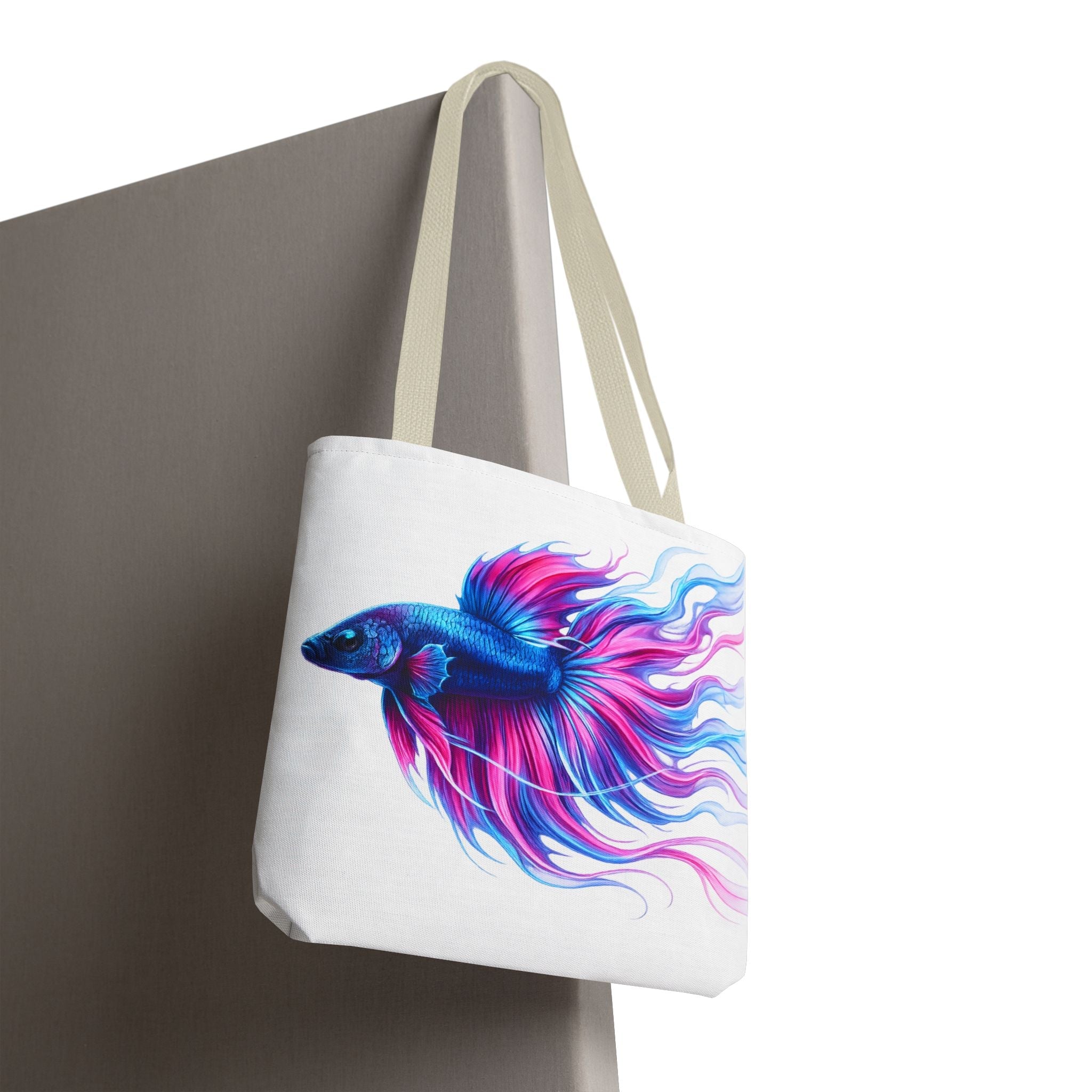 Electric Paint Betta Tote Bag