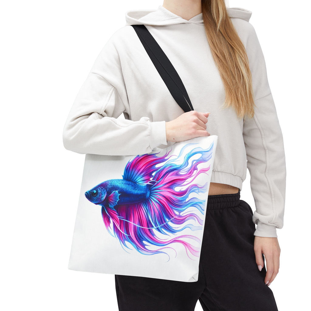 Electric Paint Betta Tote Bag