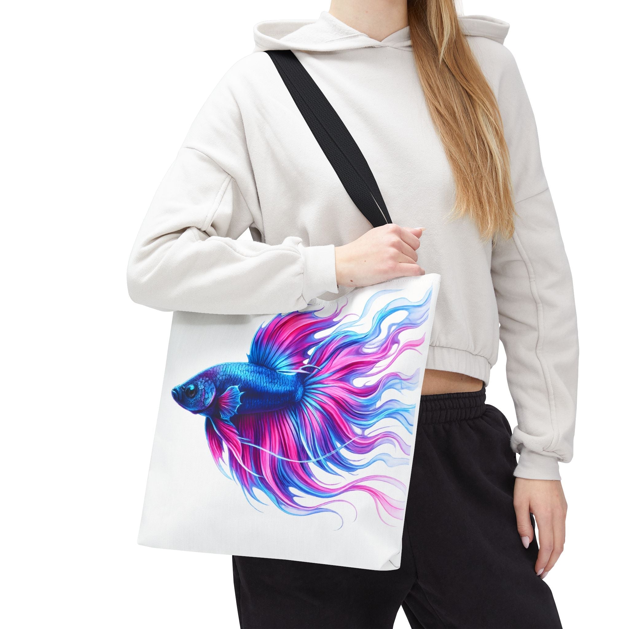 Electric Paint Betta Tote Bag