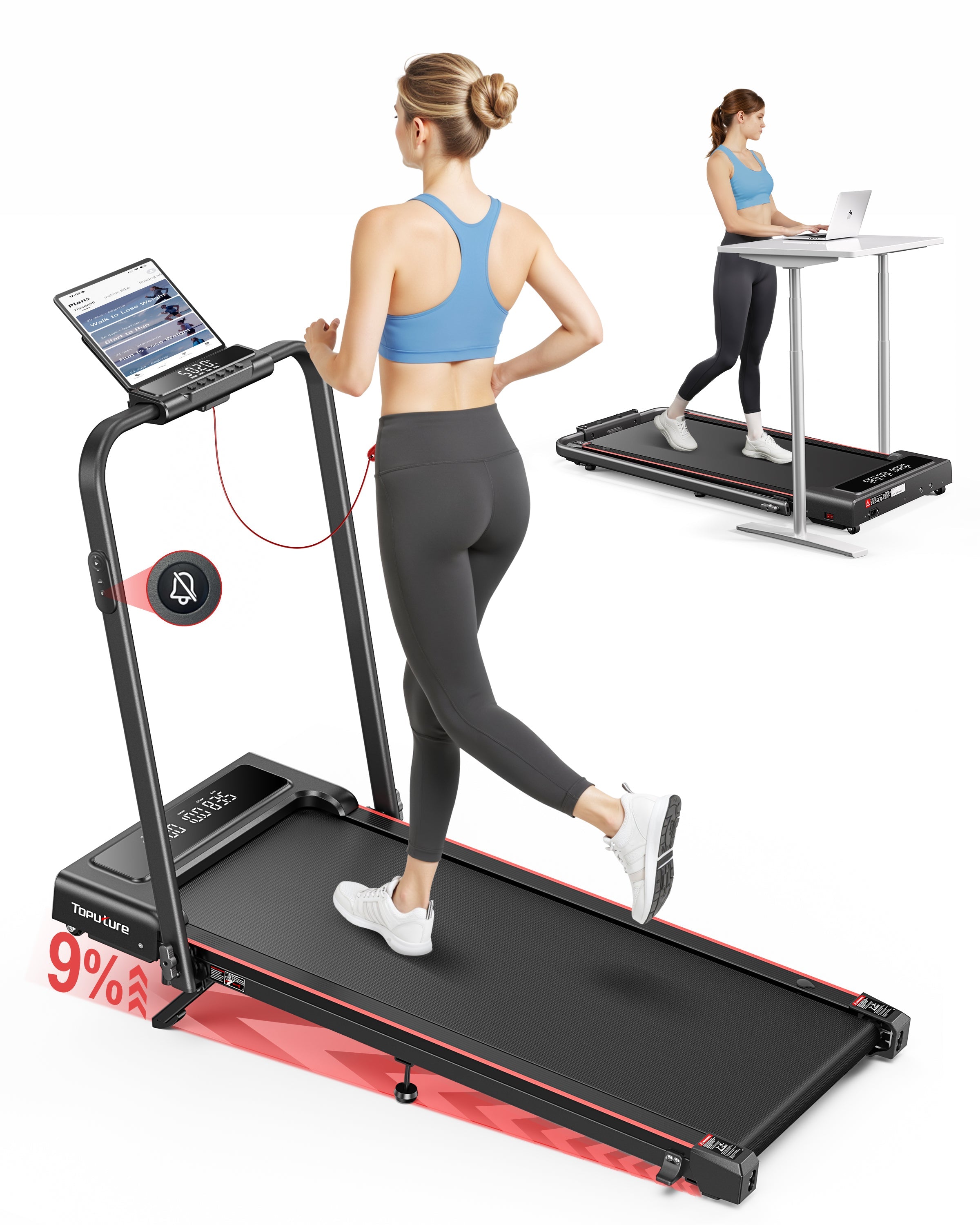Toputure TP4 Foldable Incline Treadmill