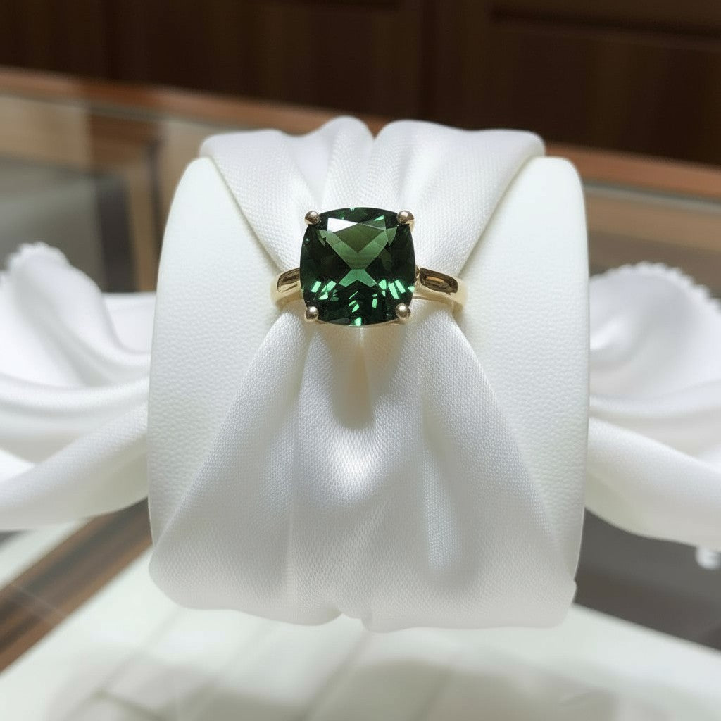 Never Forgotten Ring<br>Cushion Cut • Small 6x6mm