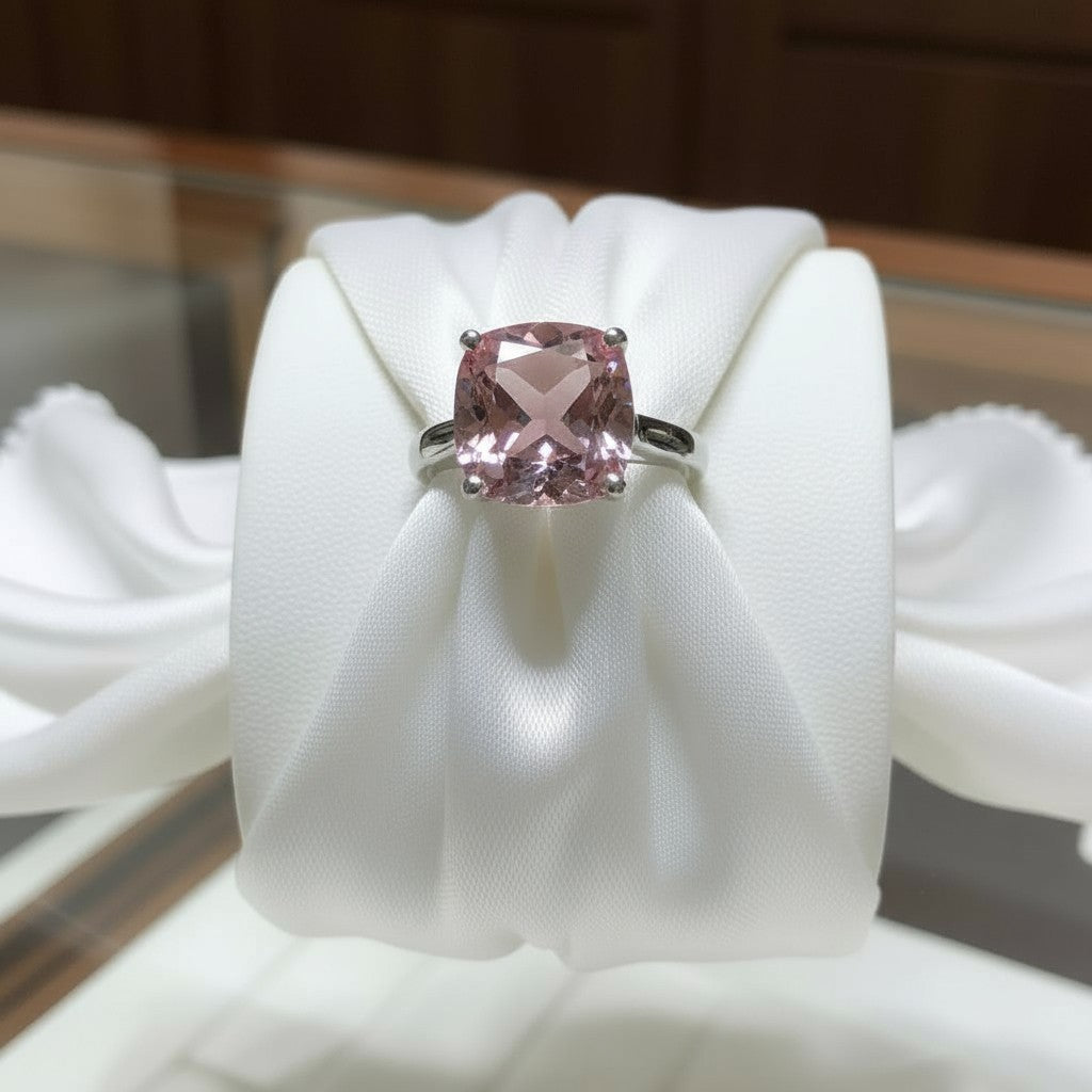 Never Forgotten Ring<br>Cushion Cut • Small 6x6mm