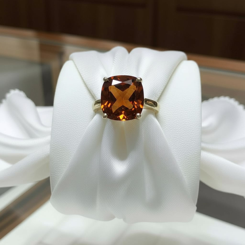 Never Forgotten Ring<br>Cushion Cut • Small 6x6mm