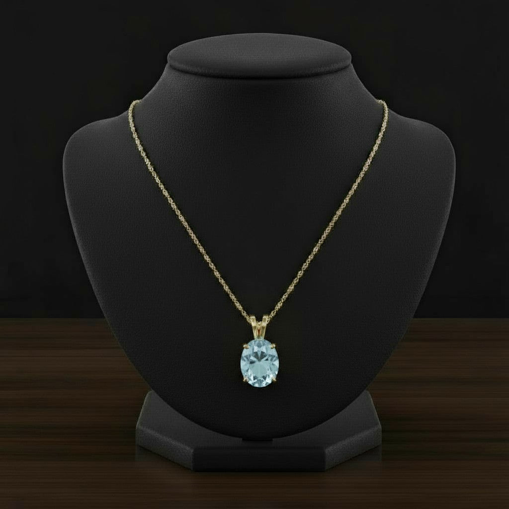 Eternity Pendant<br>Oval • 8x10mm