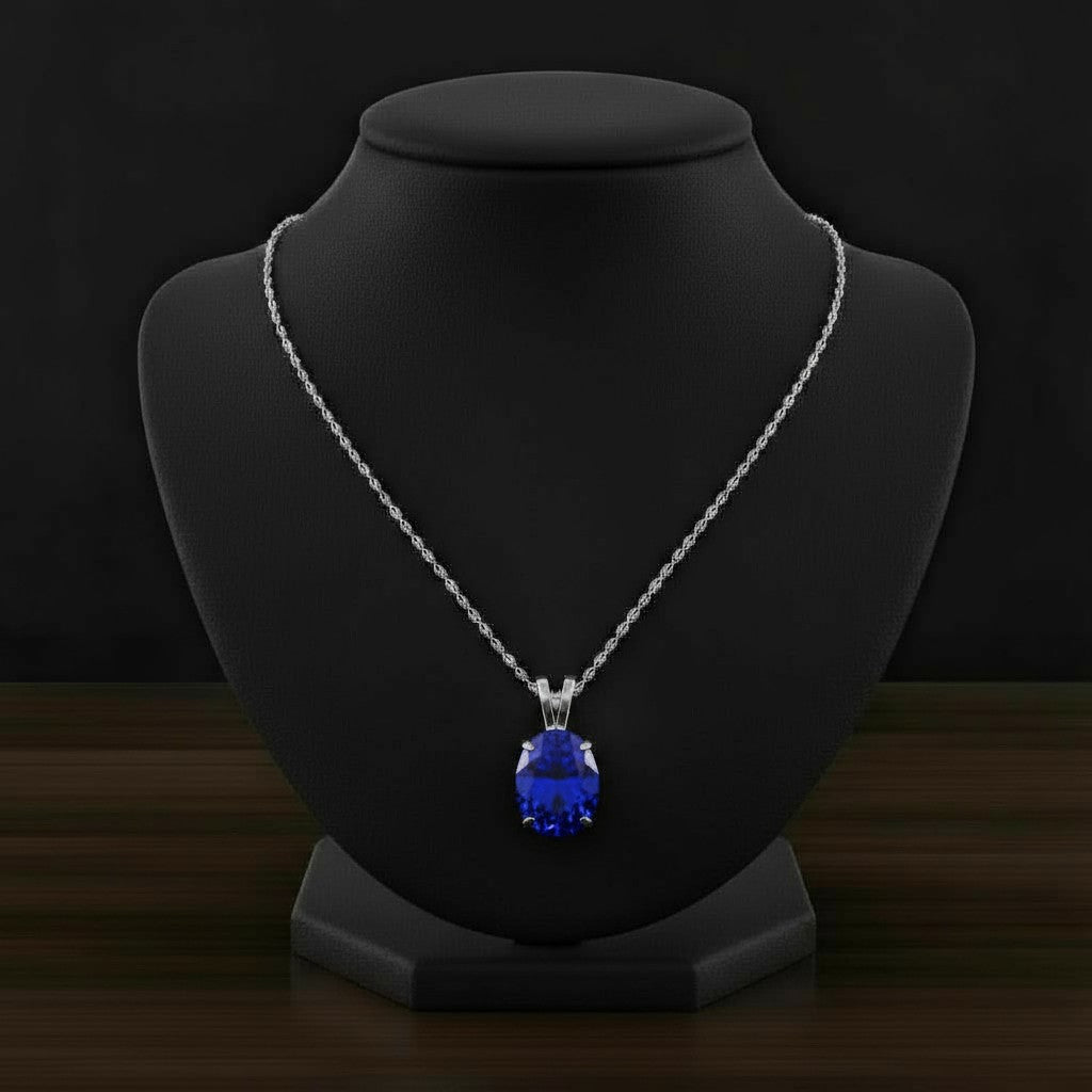 Eternity Pendant<br>Oval • 8x10mm
