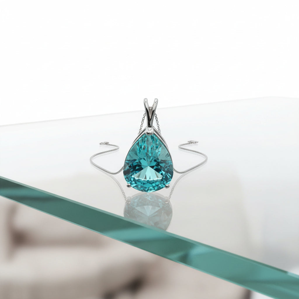 Peaceful Memories Pendant<br>Pear Cut • Large 16x12mm