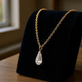 Tender Teardrop Pendant<br>Briolette • 10.4x21mm