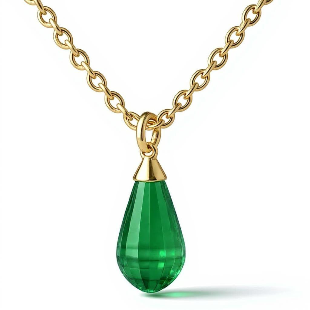 Tender Teardrop Pendant<br>Briolette • 10.4x21mm
