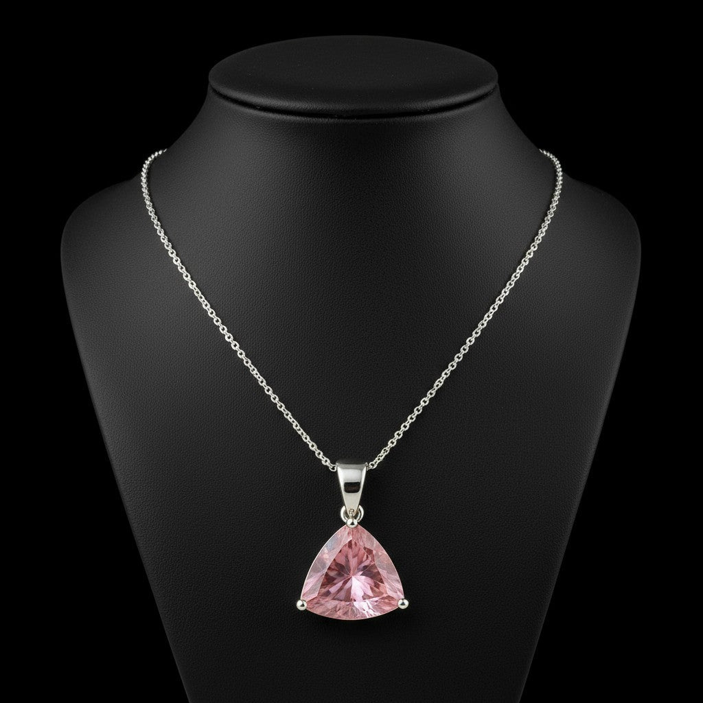 Infinity Pendant<br>Trilliant Cut • Large 15mm