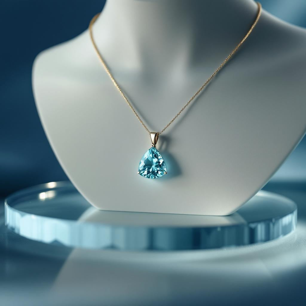 Infinity Pendant<br>Trilliant Cut • Large 15mm