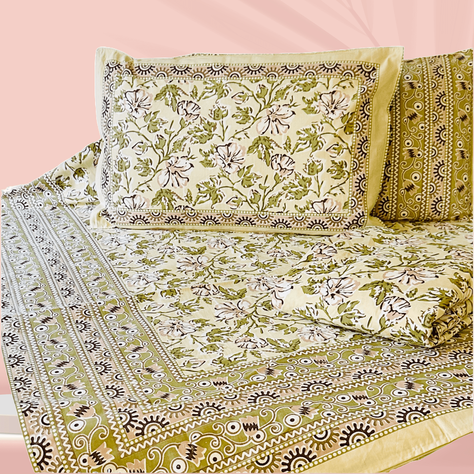 The Nocturnal Floral Sheet Set