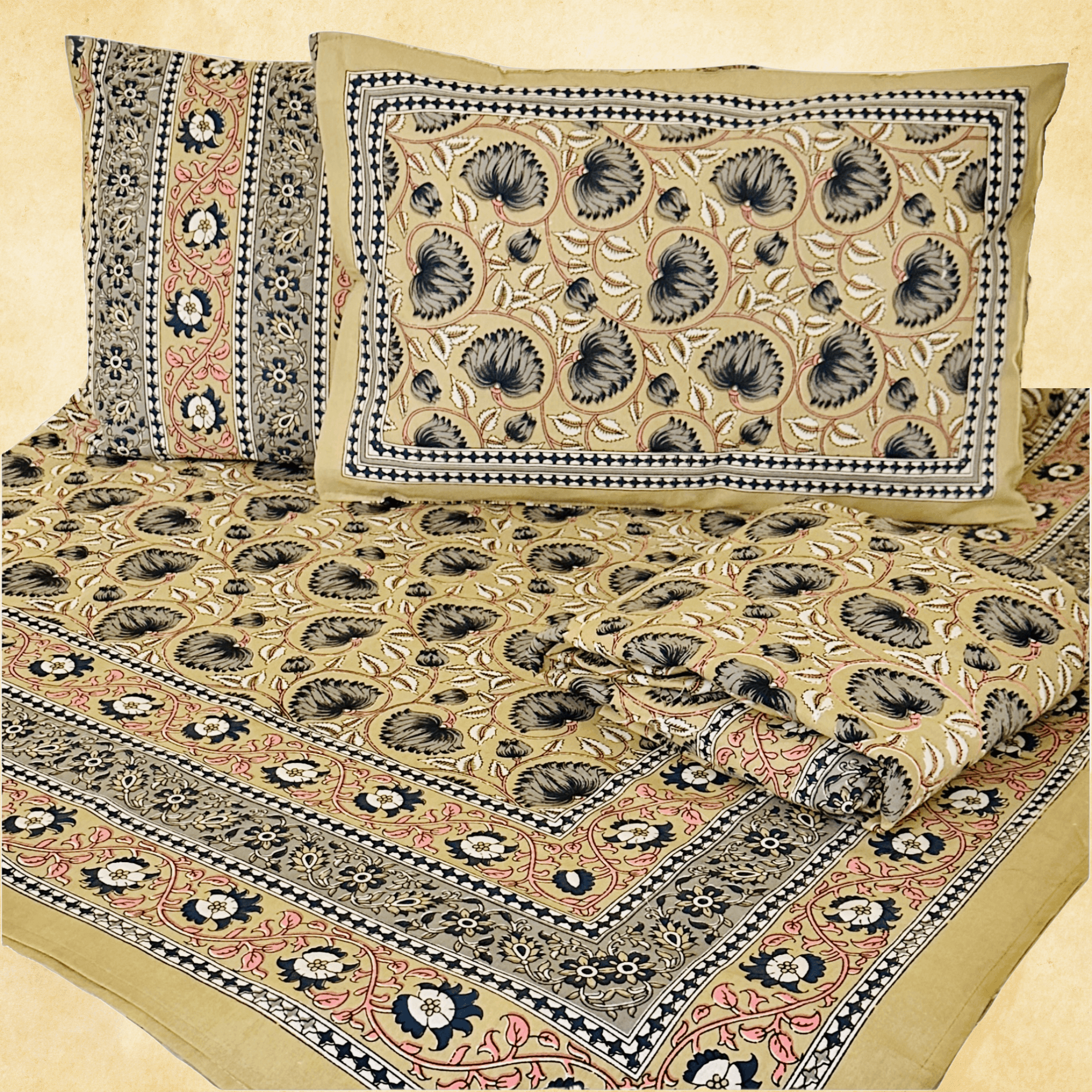 The Nocturnal Floral Sheet Set