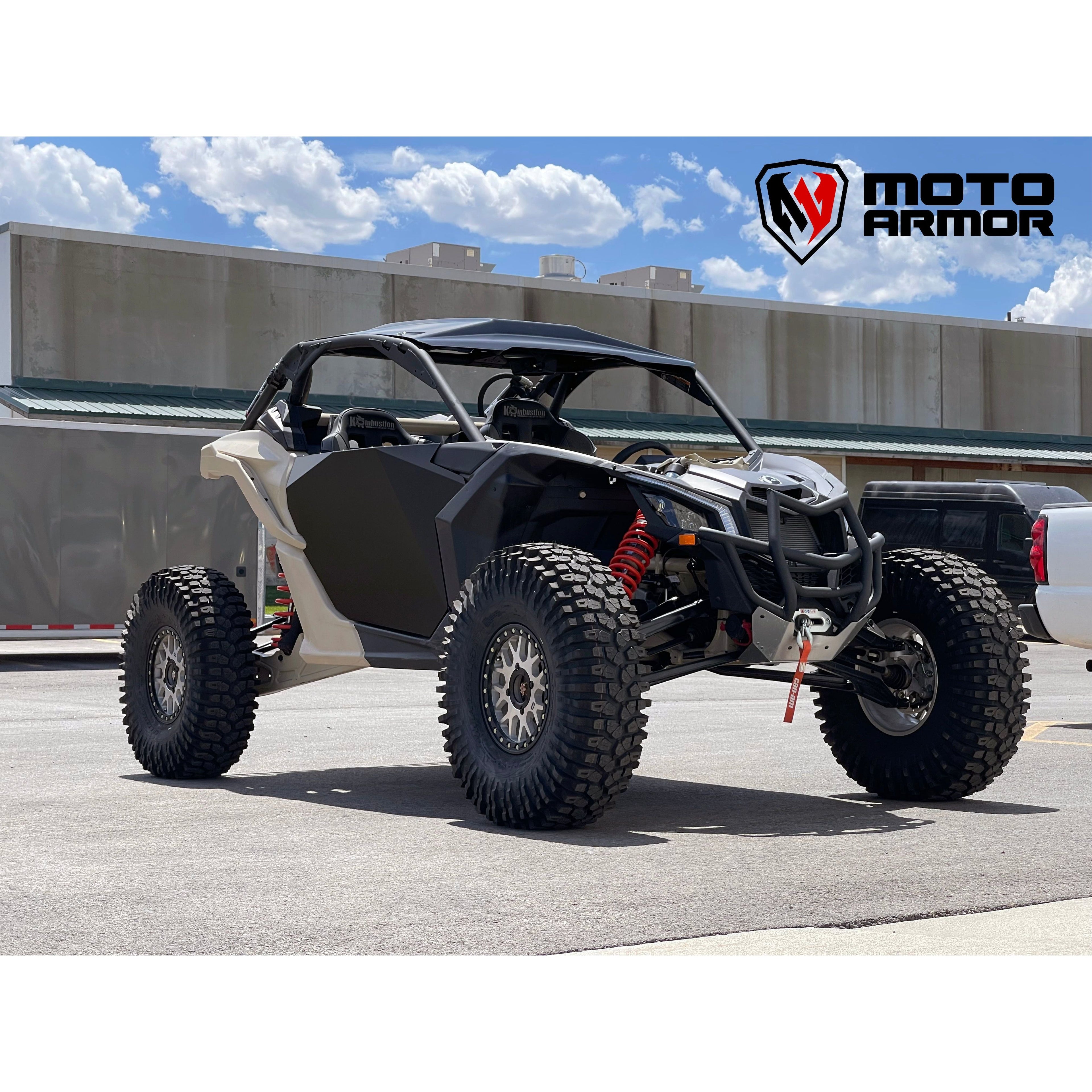 Moto Armor - 2017-2026 Can-am X3 Aluminum Doors (2 seat)