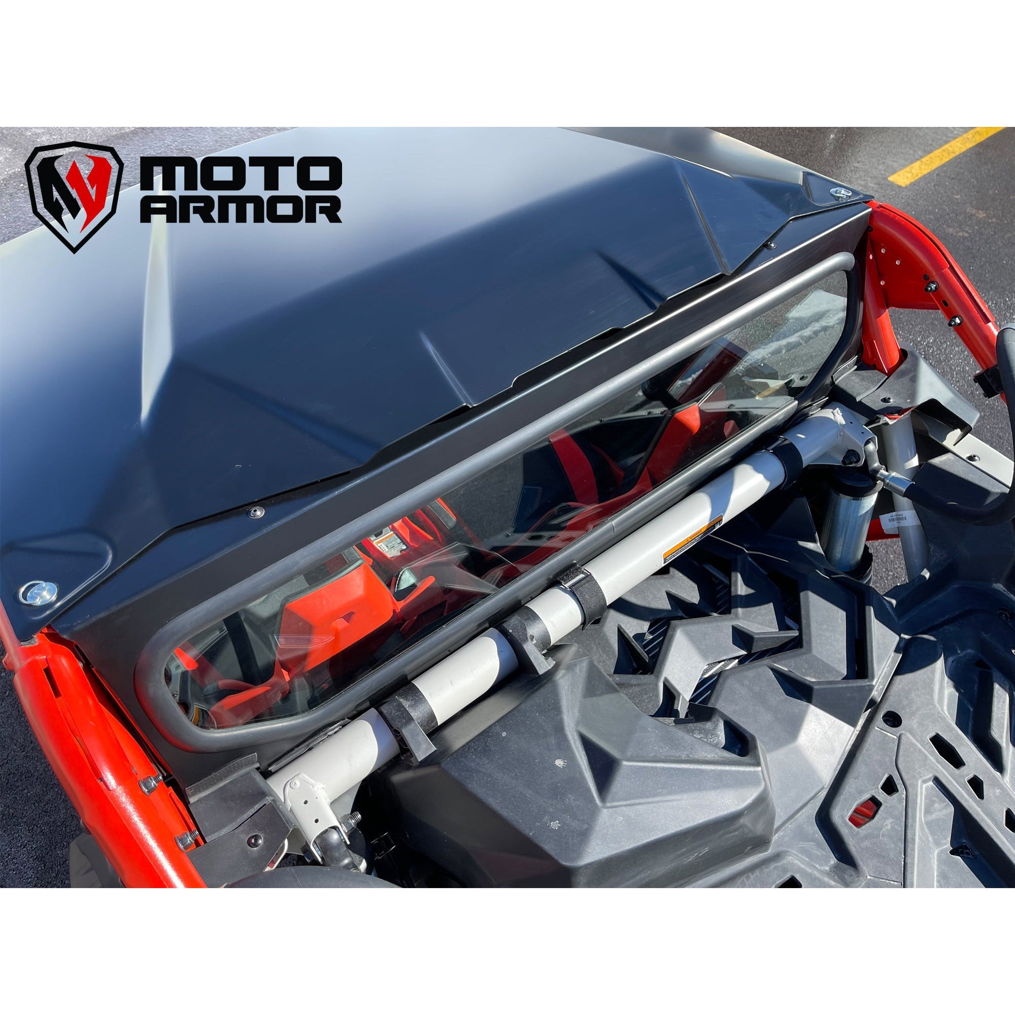 2017-2026 Can-am X3 Rear Glass Windshield