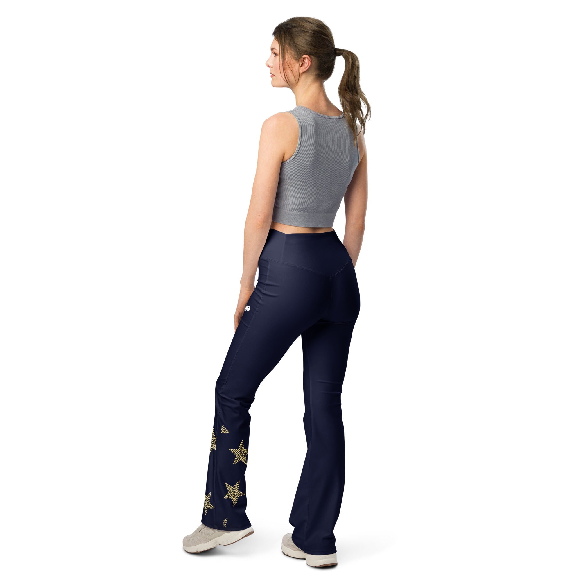 Happy Stars Flared Leggings