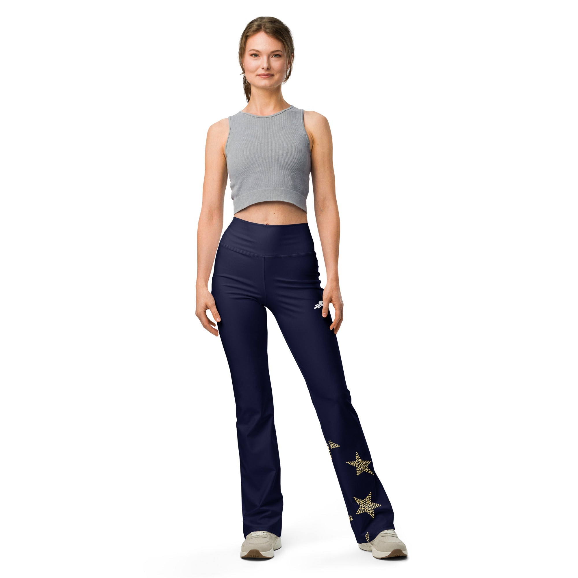 Happy Stars Flared Leggings