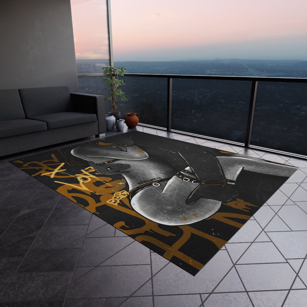 Come To Daddy Monochrome Sensual Rug