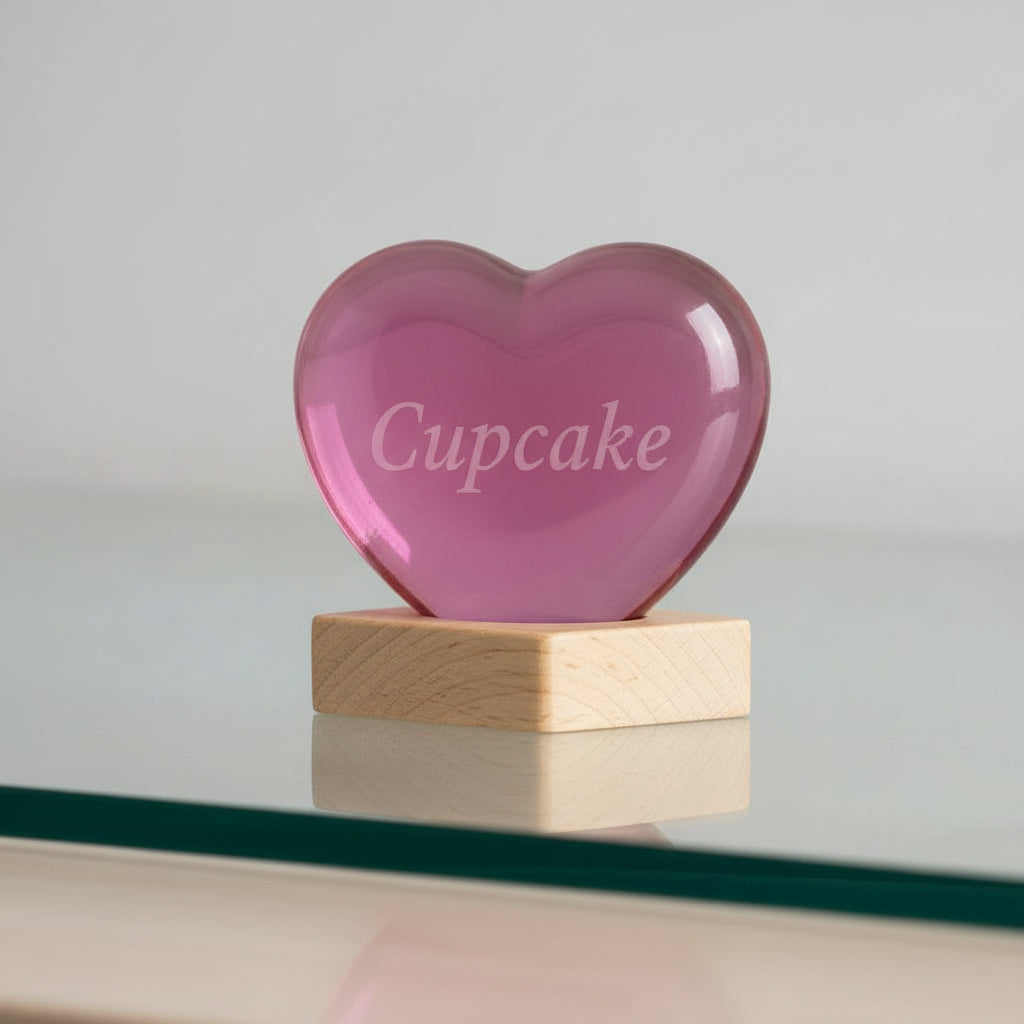 Companion Memory Heart<br>Appr. 2¾″ x 2¾″ x ¾″- 1″ Thick