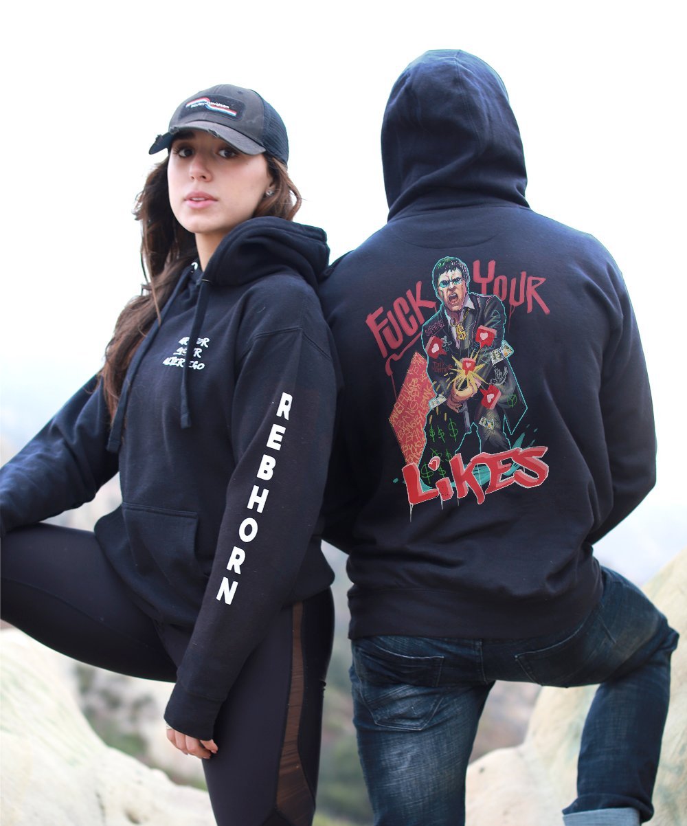 F Your Likes - Scarface Premium Unisex Hoodie