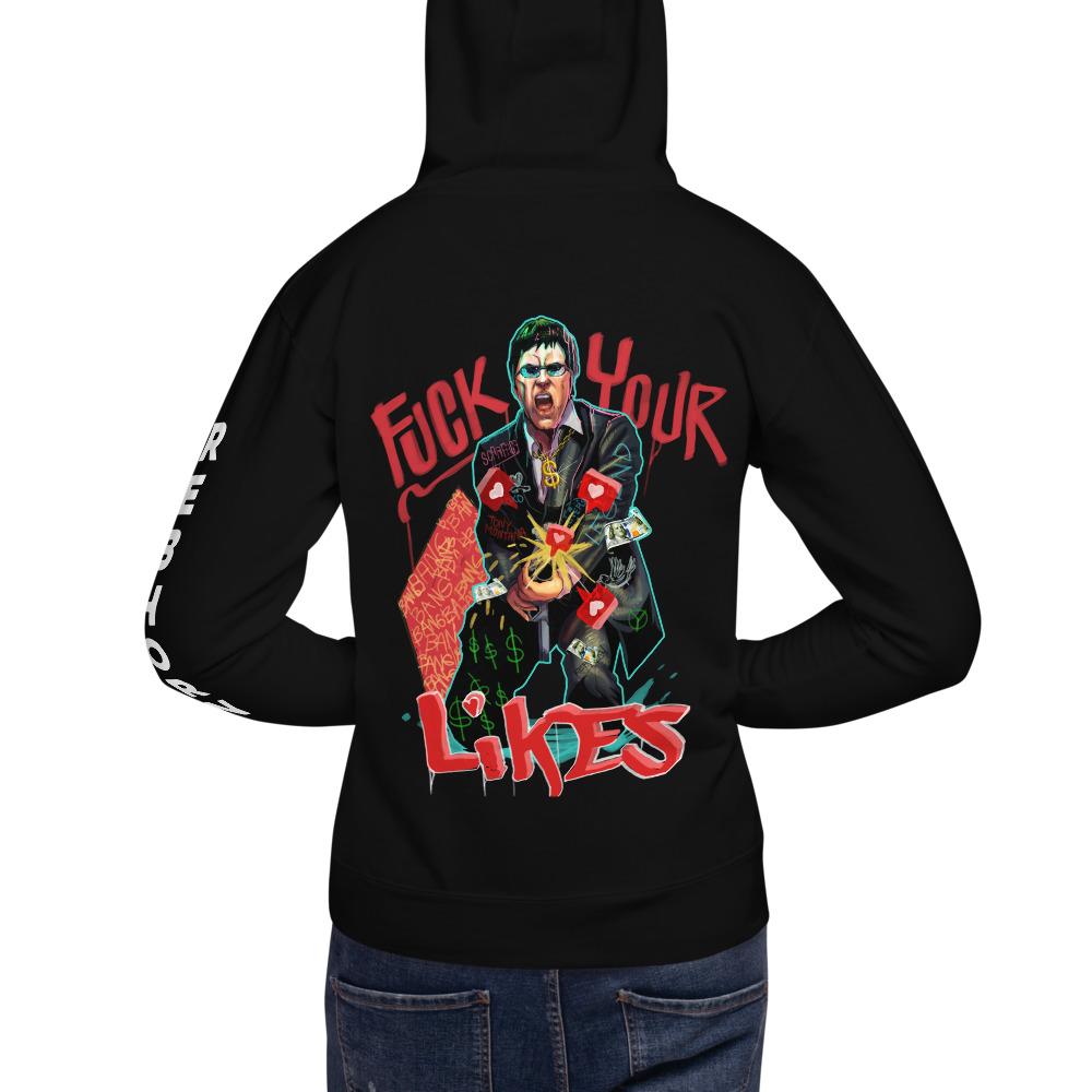F Your Likes - Scarface Premium Unisex Hoodie