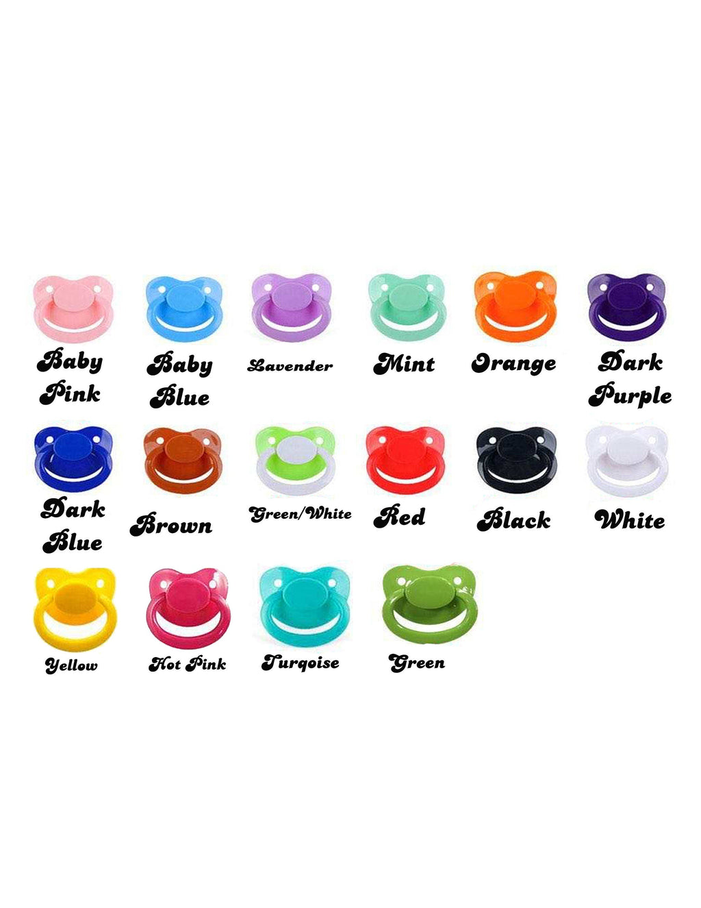 Little Girl Adult Pacifier