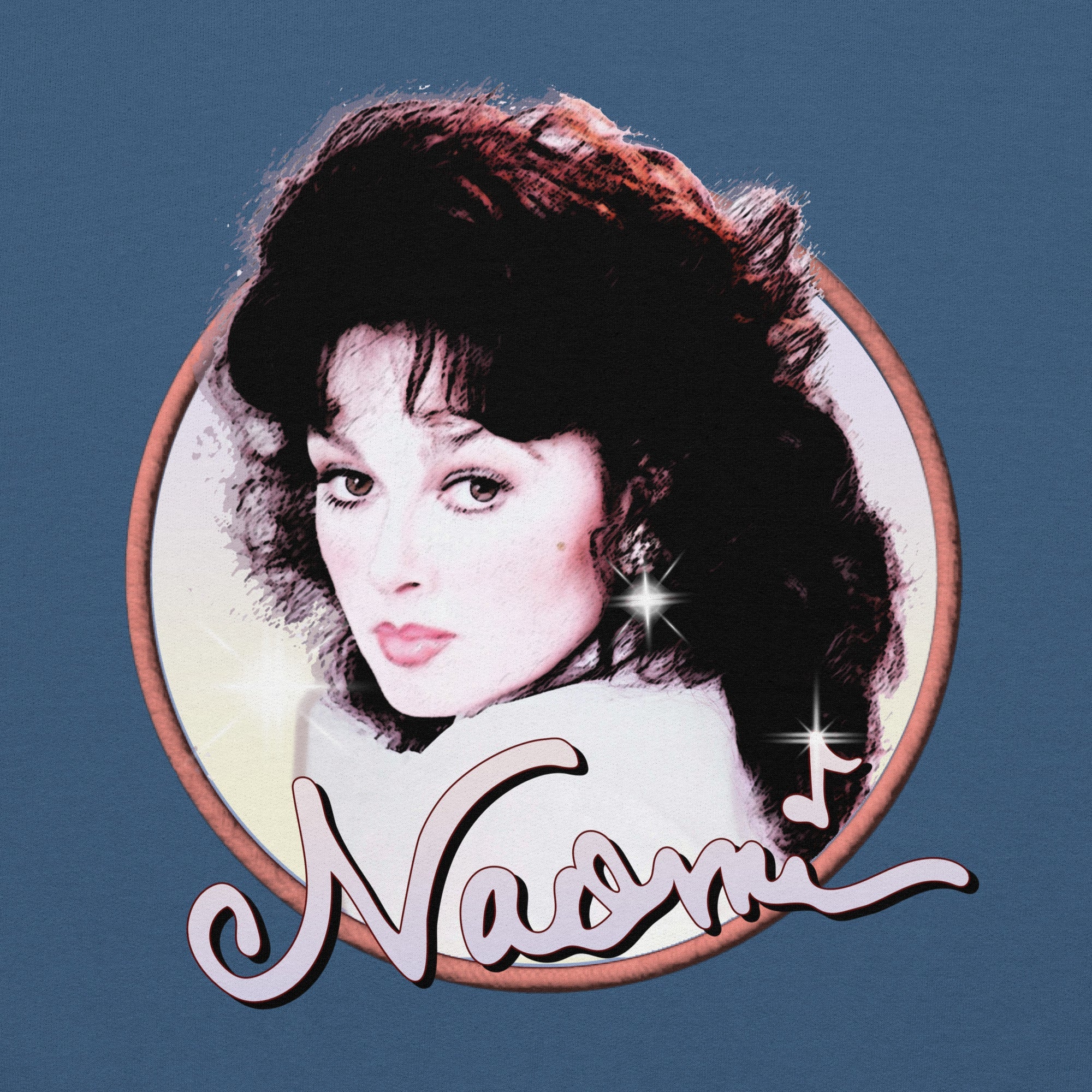 Naomi Retro Glow Unisex Hoodie