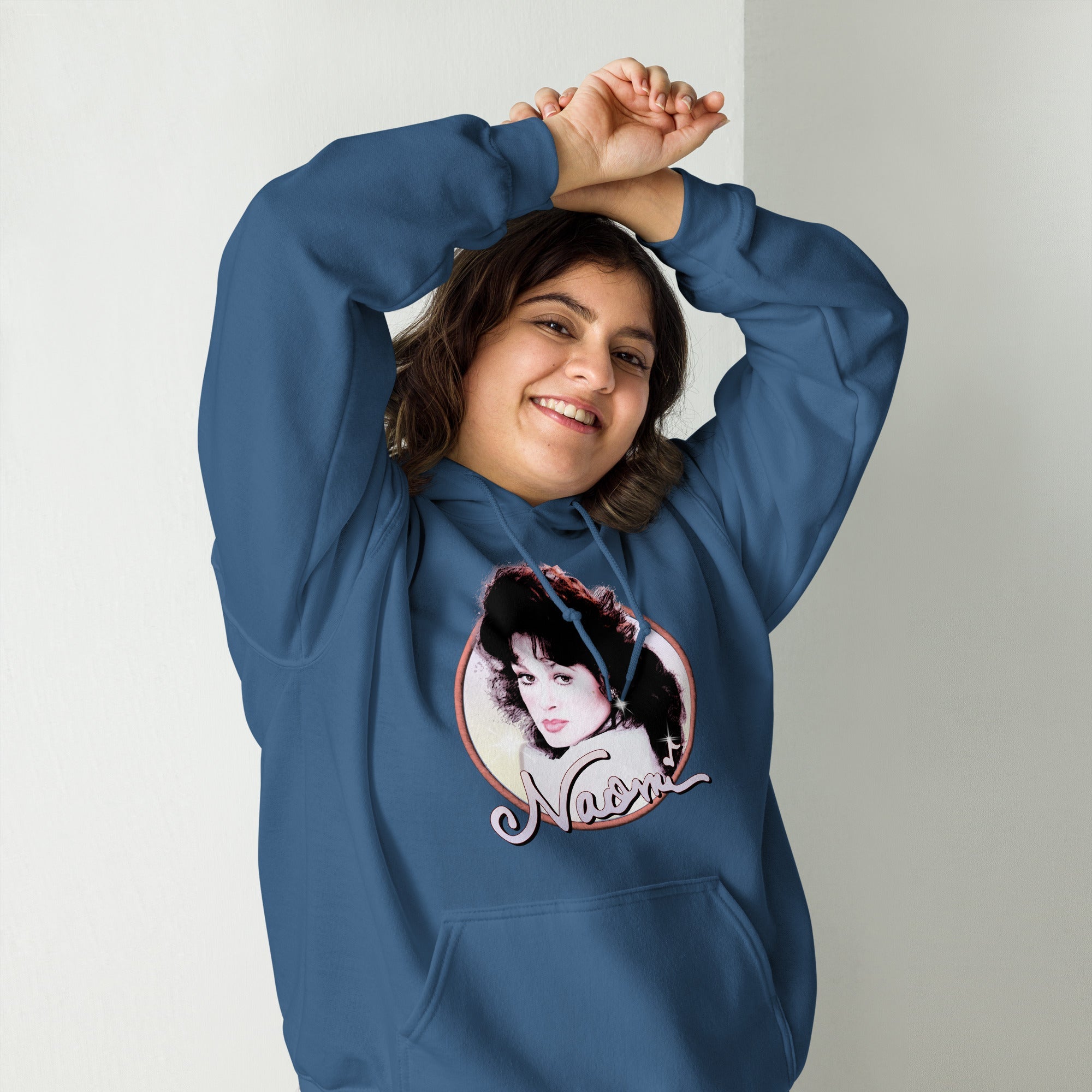 Naomi Retro Glow Unisex Hoodie